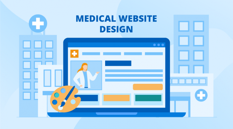 Medical website design