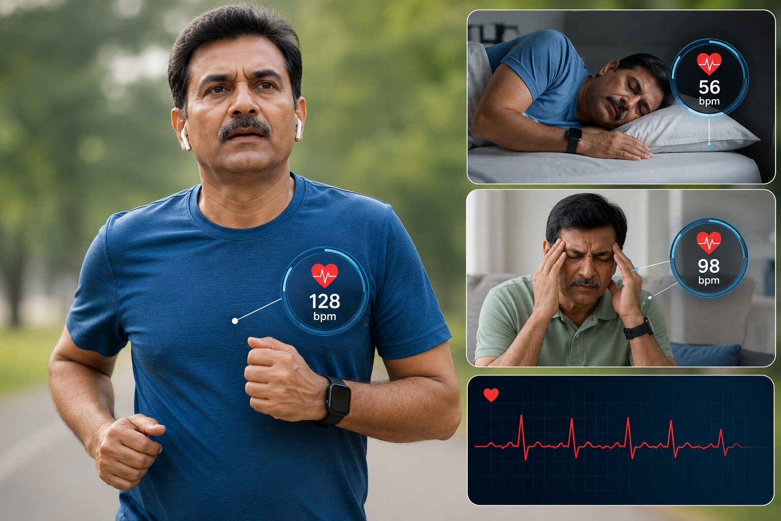 Understand Normal Heart Rate During Workout, Sleep and Stress