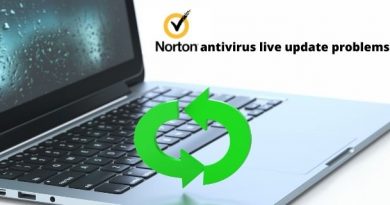 Norton antivirus live update problems