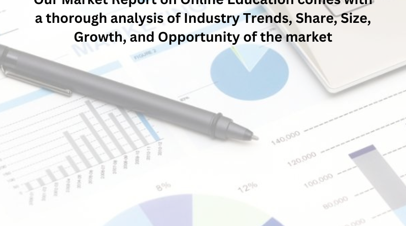 Our Market Report on Online Education comes with a thorough analysis of Industry Trends, Share, Size, Growth, and Opportunity of the market