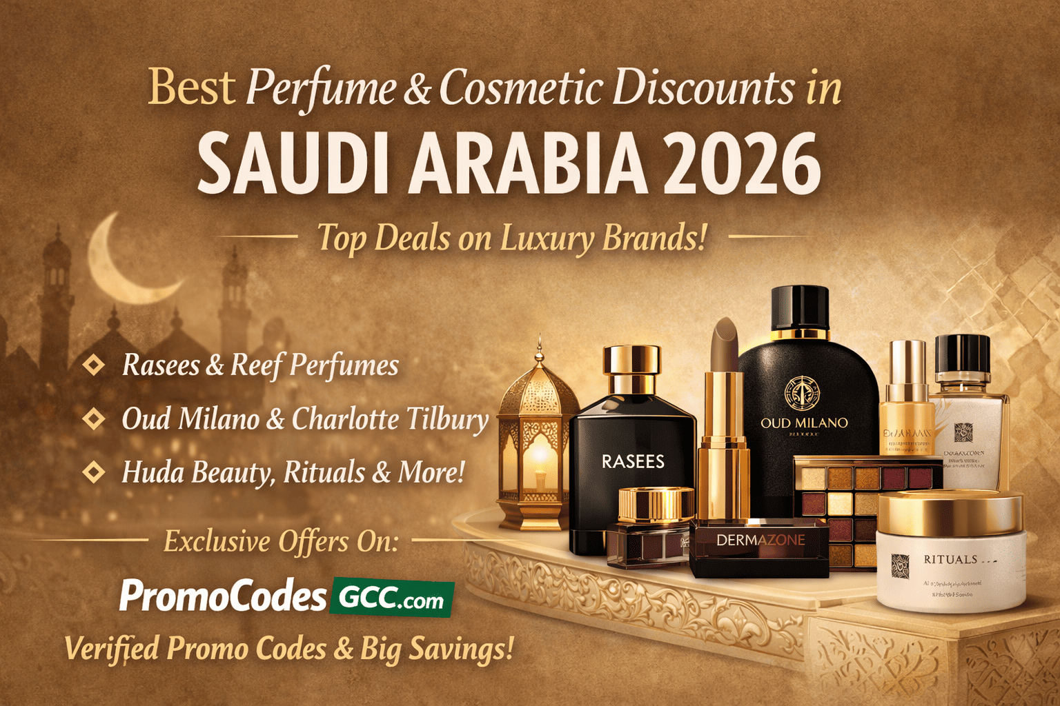 Perfume & cosmetic discounts in Saudi Arabia 2026