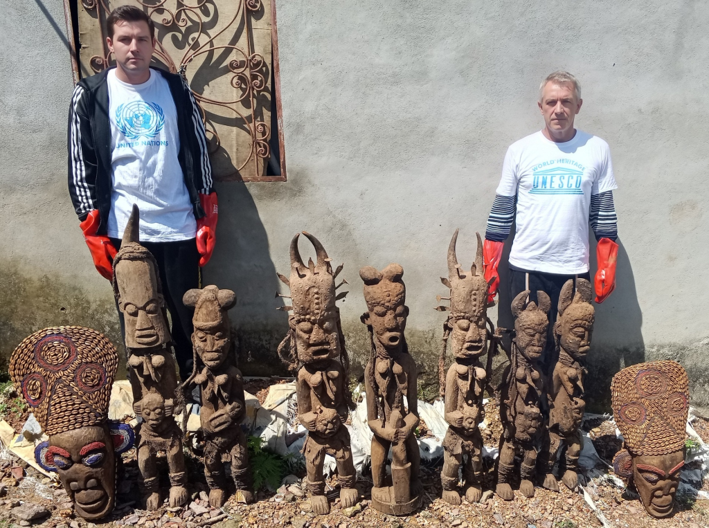 Nwivoen Mbzien Renowned $7 Million Dollars Ancient African Statues Collection