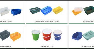 Plastic bins