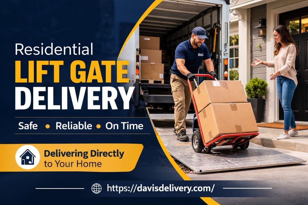 Residential Lift Gate Delivery