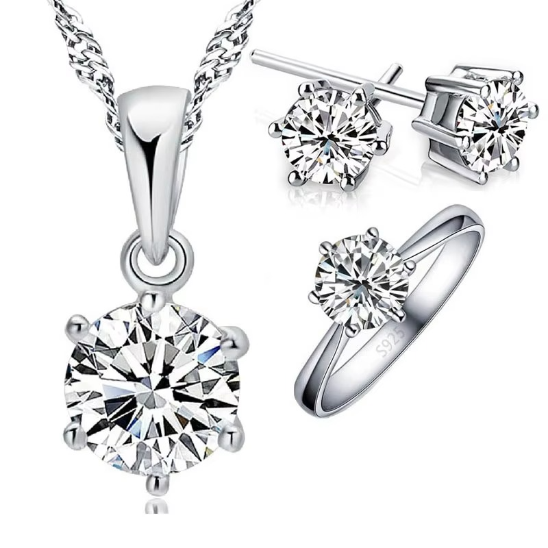 Sterling Silver Jewelry Set