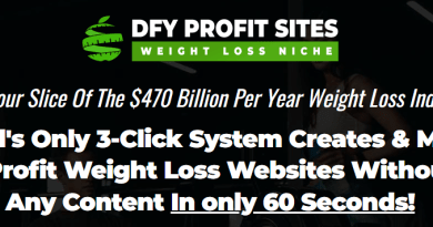 DFY Profit Sites Weight Loss Niche Review