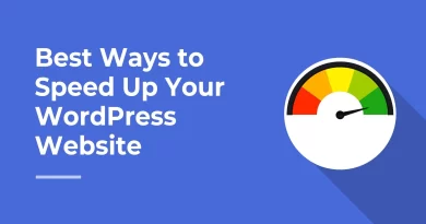 Six Tips for a Fast WordPress Website