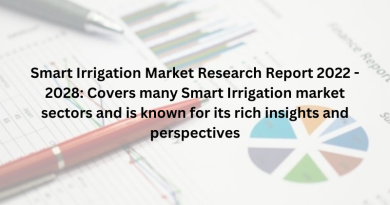 Smart Irrigation Market Research Report 2022 - 2028: Covers many Smart Irrigation market sectors and is known for its rich insights and perspectives