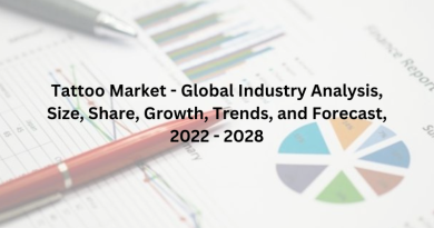 Tattoo Market - Global Industry Analysis, Size, Share, Growth, Trends, and Forecast, 2022 - 2028