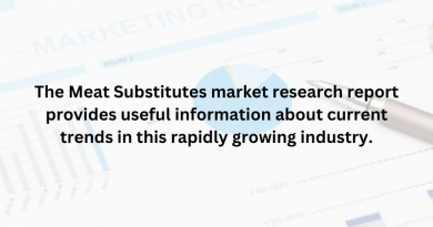 The Meat Substitutes market research report provides useful information about current trends in this rapidly growing industry.