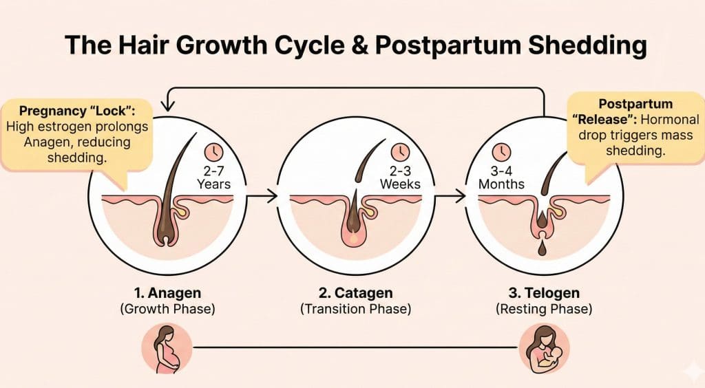 Postpartum Hair Loss Causes and Remedies