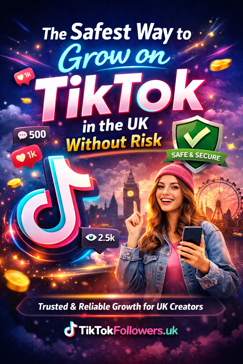 The Safest Way to Grow on TikTok in the UK Without Risk
