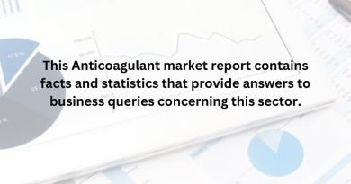 This Anticoagulant market report contains facts and statistics that provide answers to business queries concerning this sector.