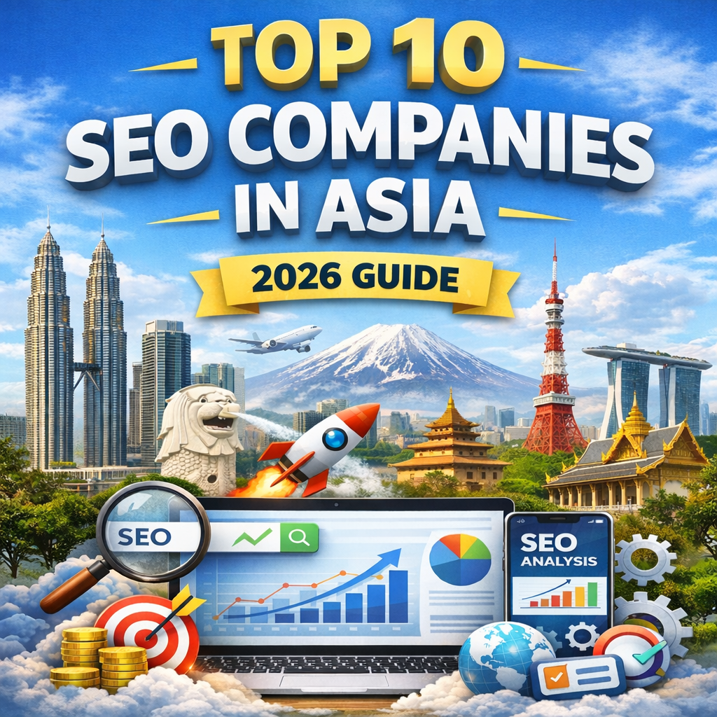 Explore the top SEO companies in Asia. Compare services, pricing, and expertise to choose the best agency for your business.