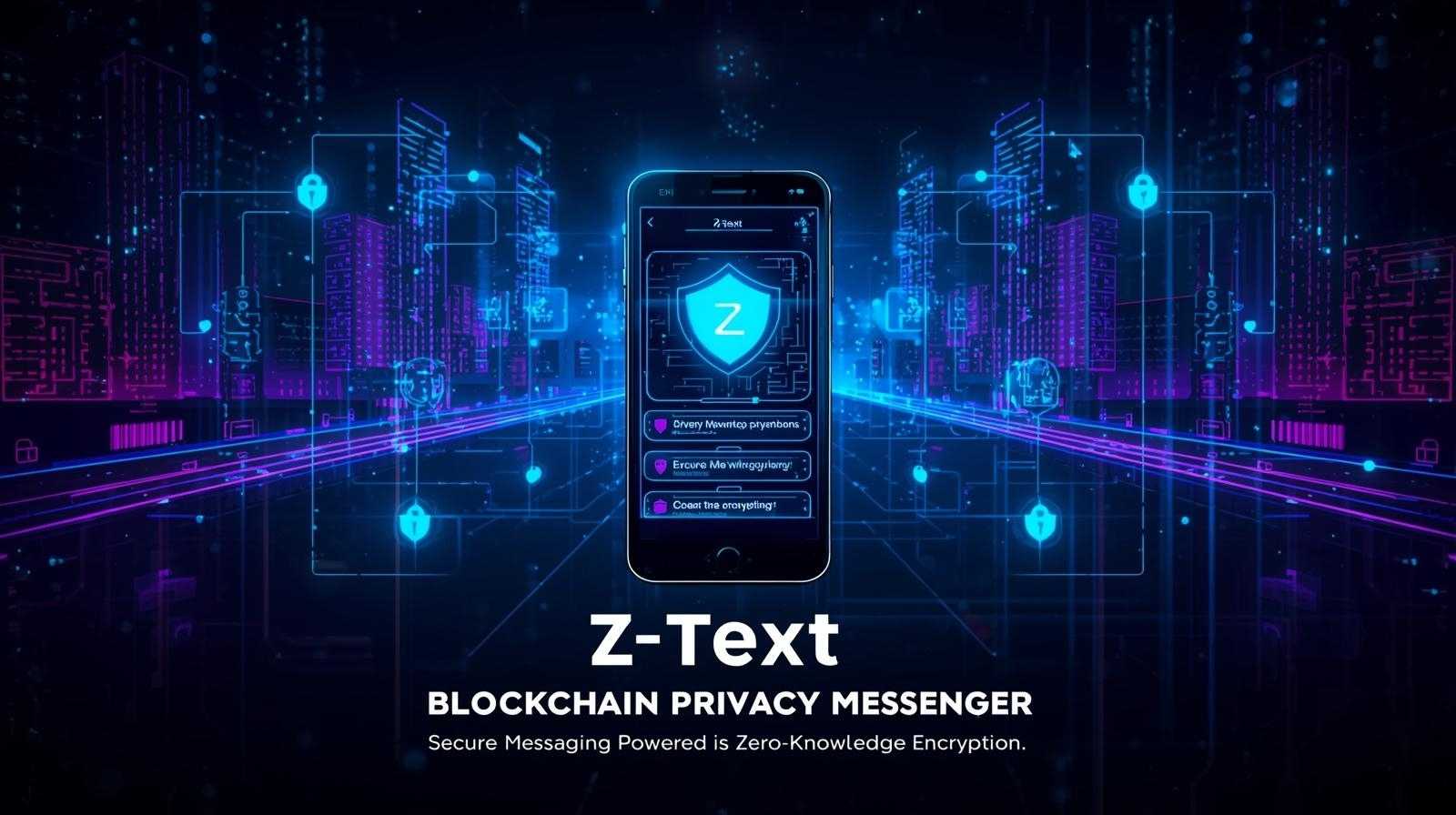 Z-Text Blockchain Messenger: A Powerful New Era of Private Communication