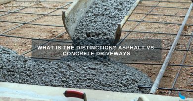What is the distinction? Asphalt vs. Concrete Driveways