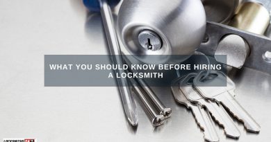 What you should know before hiring a locksmith