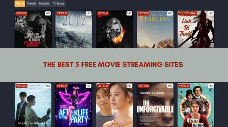 The Best 5 Free Movie Streaming Sites in 2023