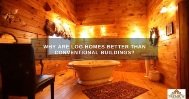 Why Are Log Homes Better Than Conventional Buildings?