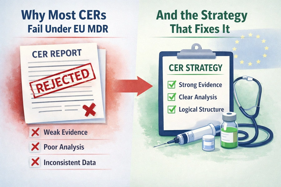 Why Most CERs Fail Under EU MDR and the Writing Strategy That Fixes It