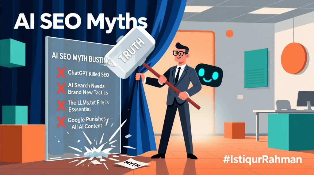 AI SEO Myths Are Wasting Your Time