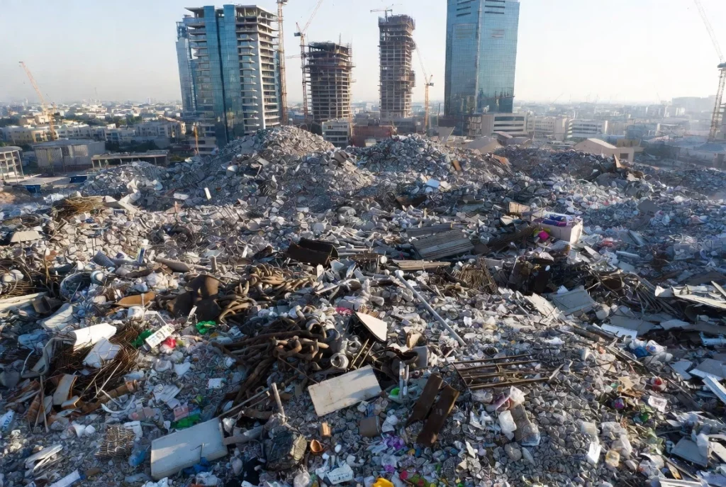 construction waste dubai