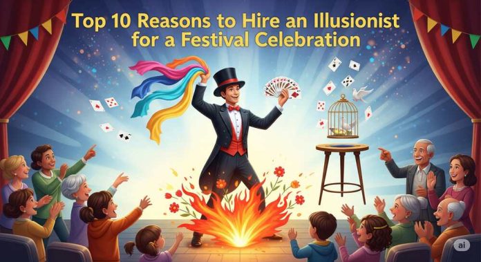 Illusionist for a Festival Celebration