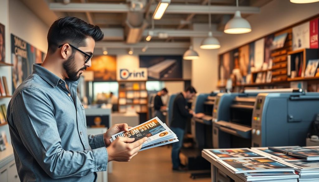 custom print shop benefits