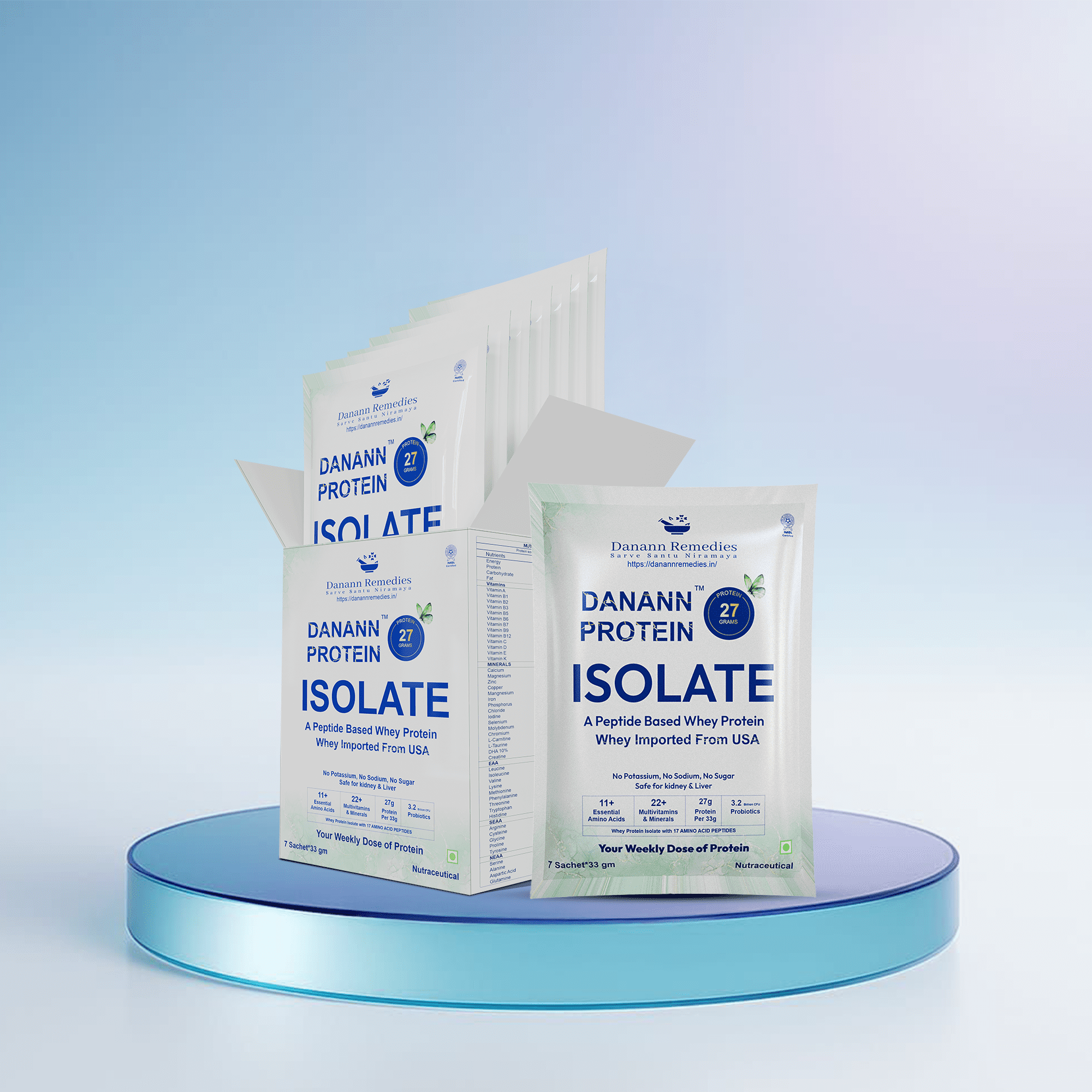 protein isolate sachet India