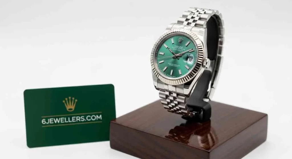 datejust mint green