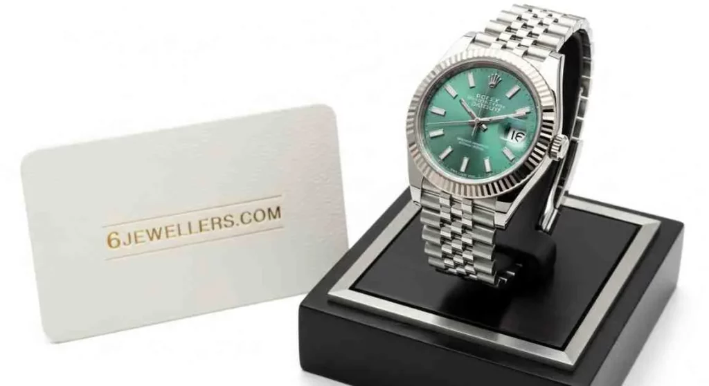 datejust mint green