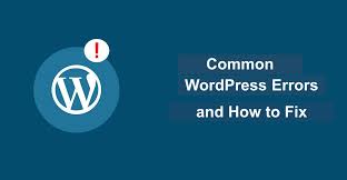 How To Fix Common Error In WordPress