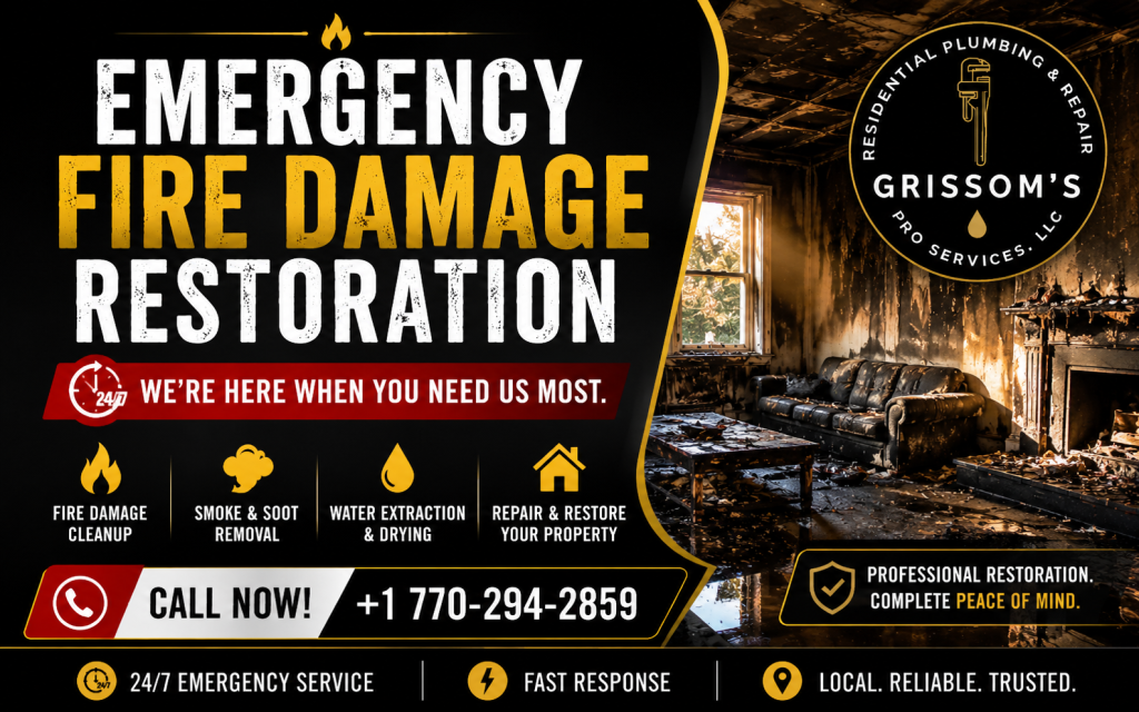 Emergency Fire Damage Restoration