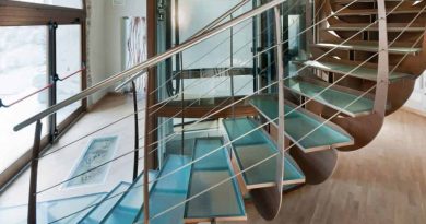 glass staircases