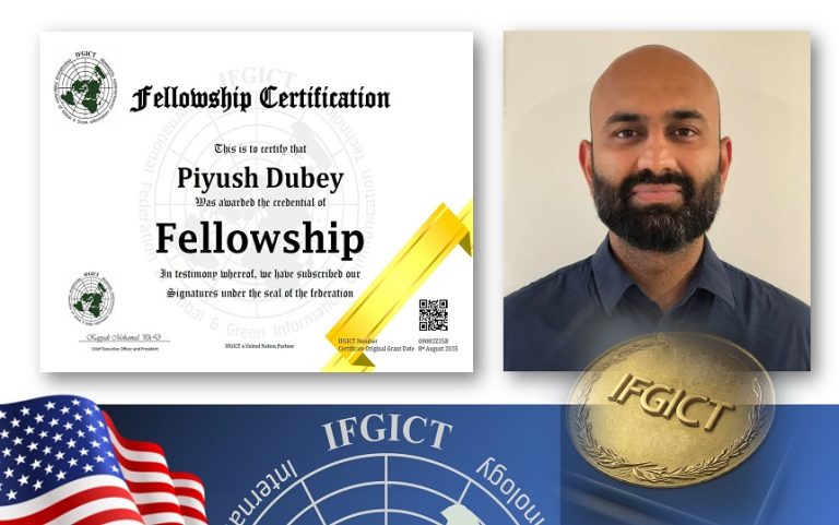 Piyush Dubey: A Senior Software Engineer and IFGICT Fellow
