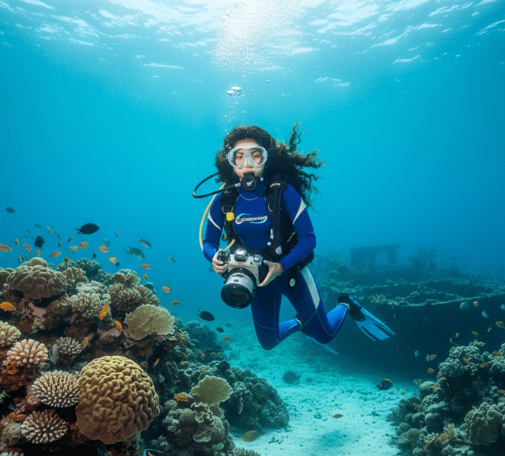 The Deep Blue of Palm Beach: Mary Hoover Drucker’s Underwater Odyssey