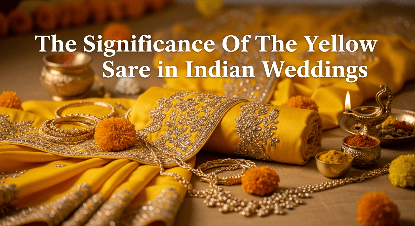Yellow Sarees and Their Role in Celebrating Indian Matrimony