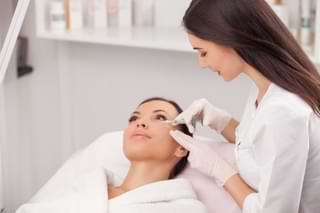 Before and after results of Botox injections in Houston