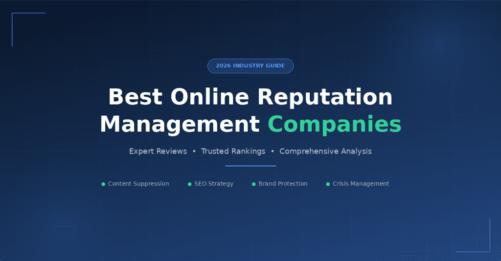 Best Online Reputation Management Companies (2026)