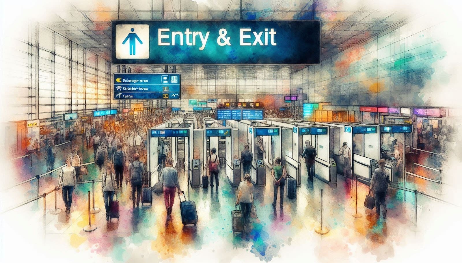 Schengen Entry Exit System Replaces Passport Stamps