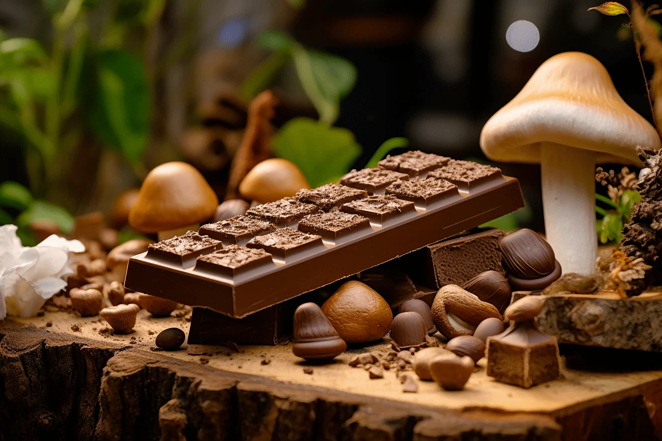 mushrooms chocolates
