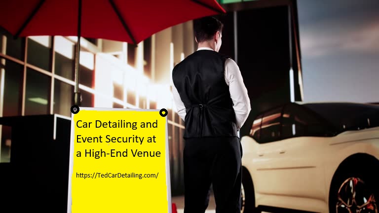 Car Detailing and Event Security at a High-End Venue
