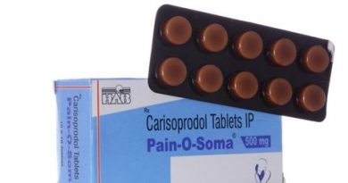Buy Pain o soma 500 mg at Statusmeds