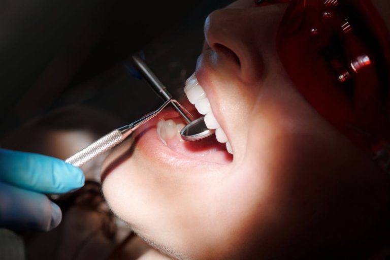 Photo by Cedric Fauntleroy: https://www.pexels.com/photo/the-dentist-checks-the-teeth-4269684/