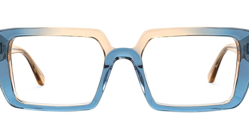 two-tone eyeglasses