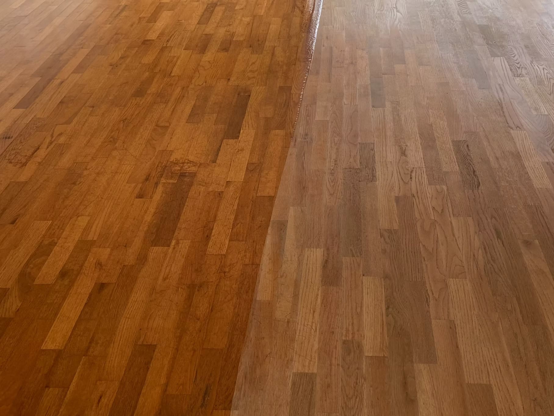 refinishing bamboo hardwood floor