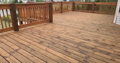Tips to keep in mind when staining a deck