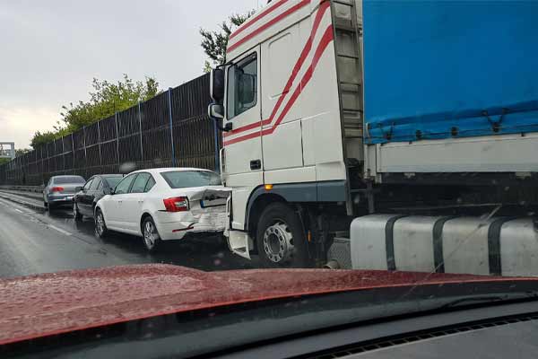holding the trucking company accountable for