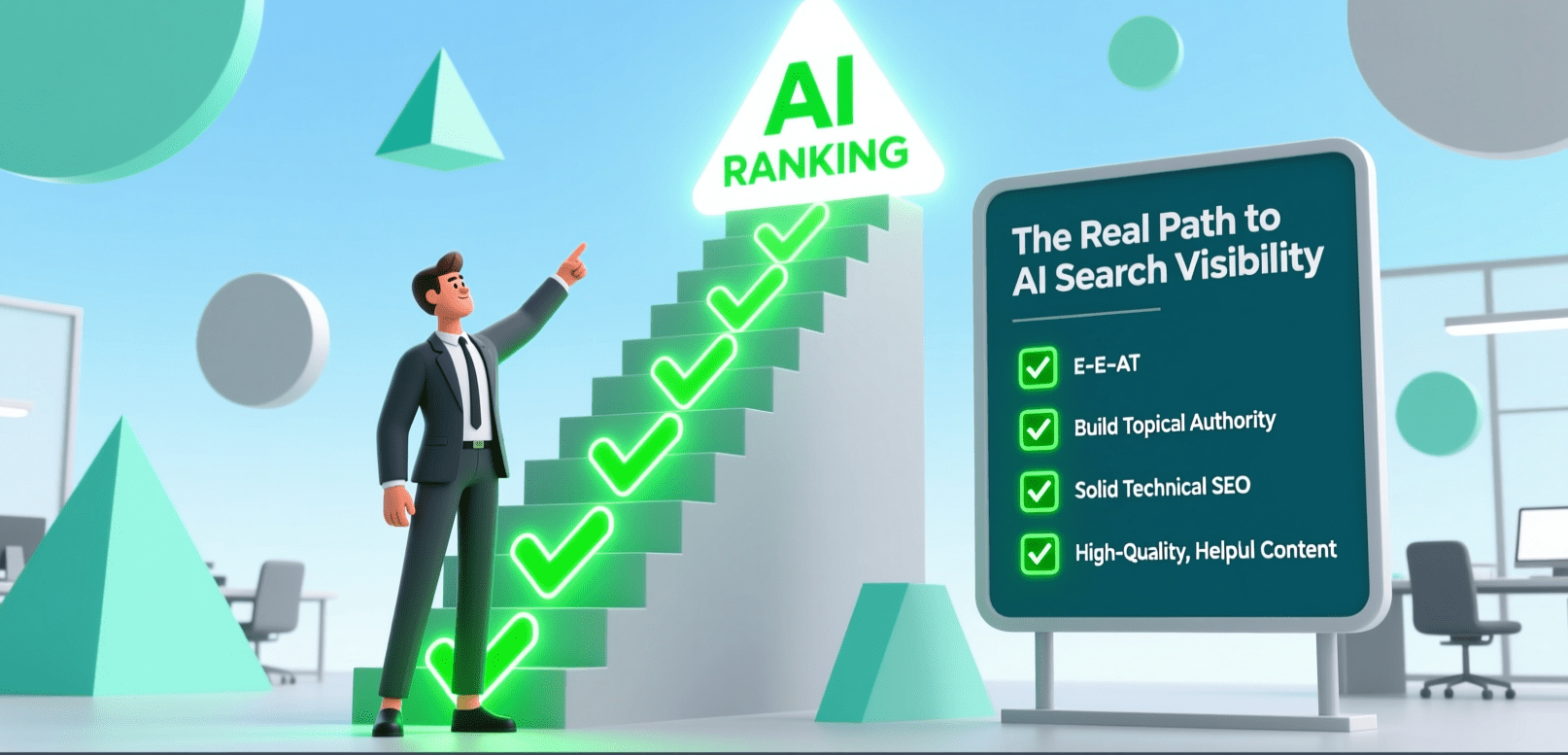 After all that noise, the real path to AI search visibility is… straightforward