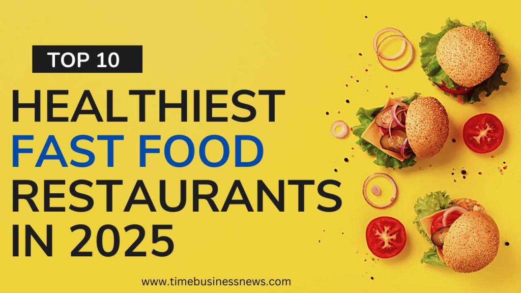 healthiest fast food restaurants banner